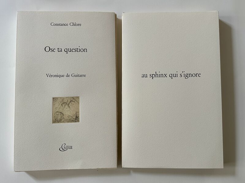 Ose ta question au sphinx qui s'ignore | Livre de Constance Chlore et Véronique de Guitarre