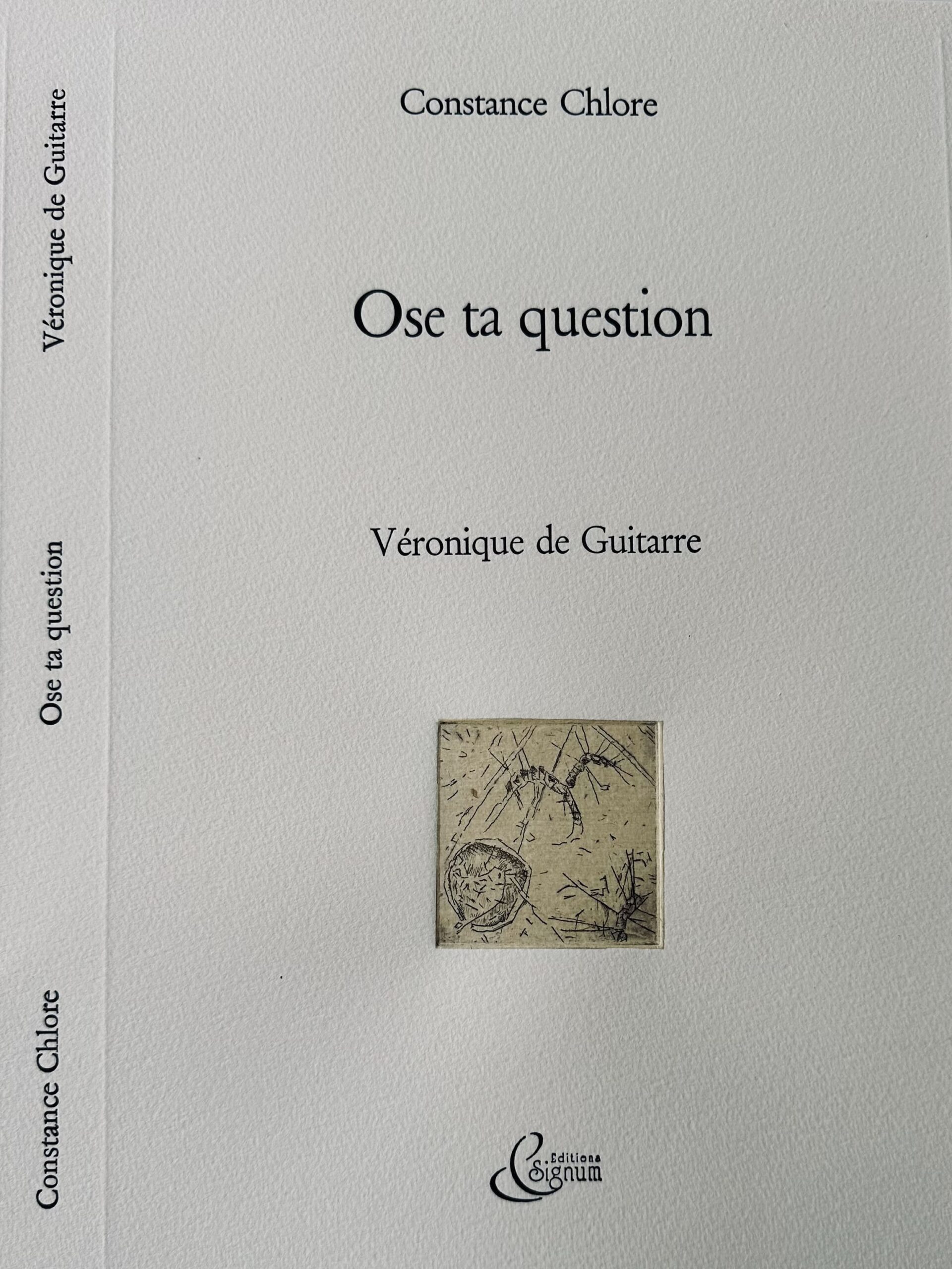 Ose ta question au sphinx qui s'ignore | Livre de Constance Chlore et Véronique de Guitarre