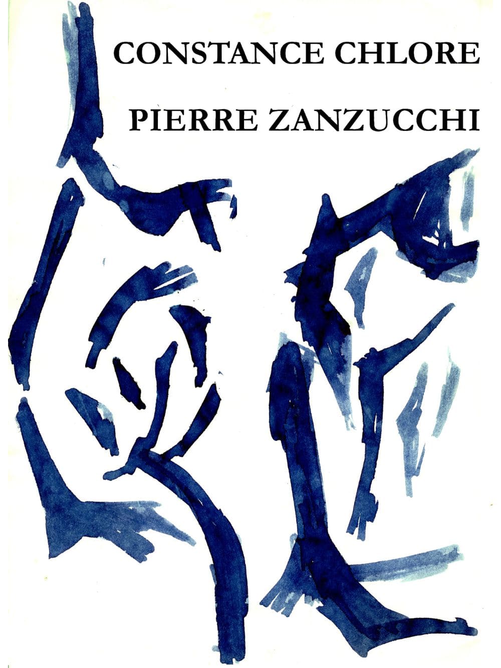 Livre de Constance Chlore et Pierre Zanzucchi | Une poète, un peintre